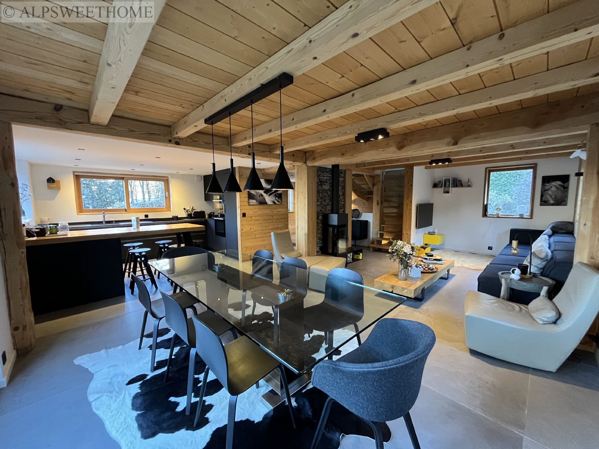 Vente chalet - CENTRE VILLE DES HOUCHES 116 m², 5 pièces